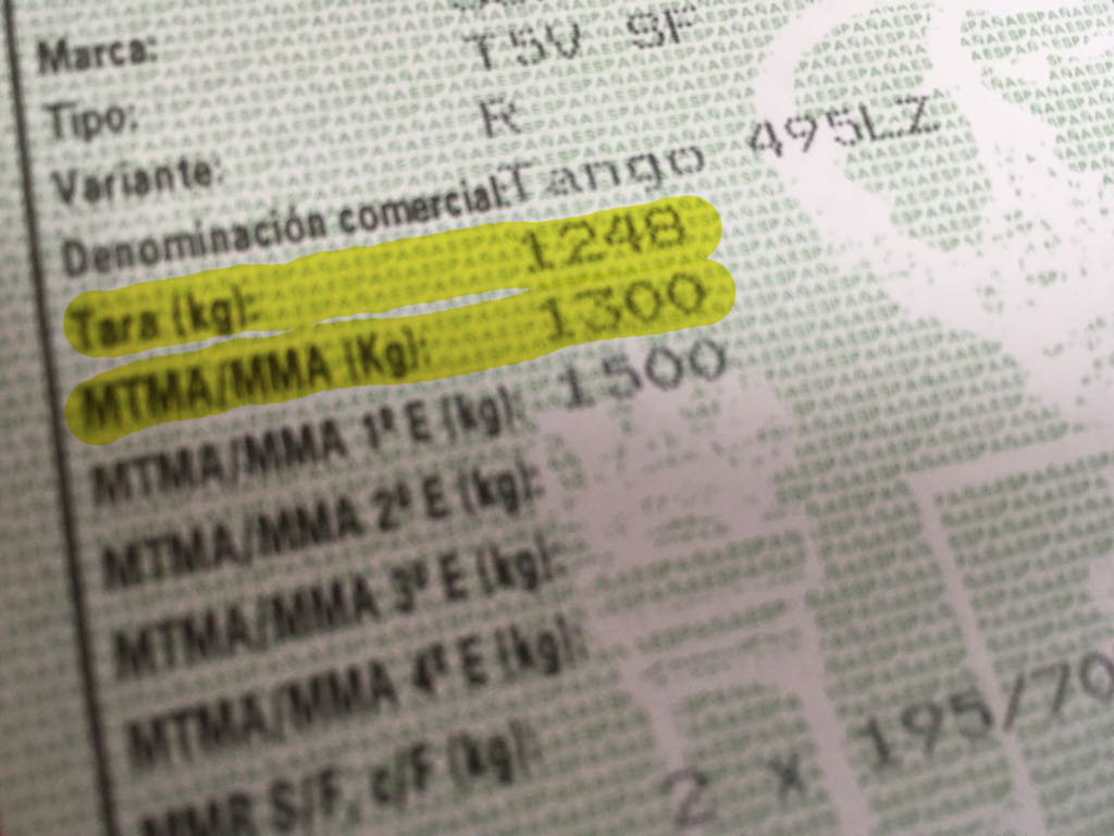 Ficha Técnica con Tara y MMA