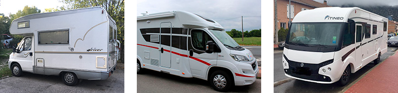 Autocaravana capuchina / perfilada / integral